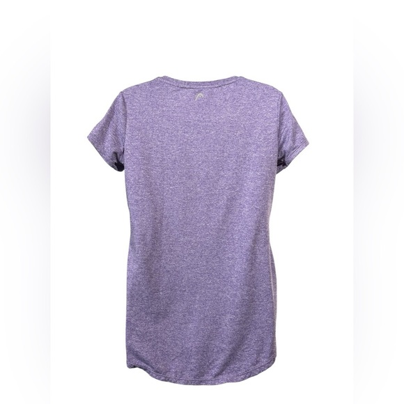 NWOT, HEAD, Women's Heather Purple Athletic T-Shirt, Small 🏃♀️➡️ - Picture 7 of 9